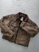 carhartt artic 90s color verde, feid marron talla L - Imagen 4