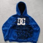 DC Graffiti Print zip hoodie Talla L