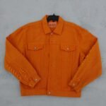 Chaqueta de Lona Guess Naranja Talla XL