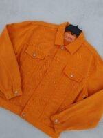 Chaqueta de Lona Guess Naranja Talla XL - Imagen 4