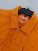 Chaqueta de Lona Guess Naranja Talla XL - Imagen 3