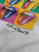 Vintage The Rolling Stones Crewneck 1989 American Tour Talla L - Imagen 6