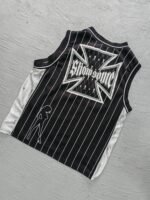 Jersey Skin Industries Vintage Black Pinstripes Talla S - Imagen 2