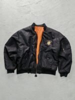 Bomber jaquet Casa Blanca Knox Armory Talla L (reversible)