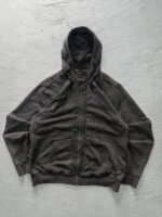 Hoodie zip Gris Termico Talla L