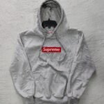 Hoodie big logo Supreme Talla S