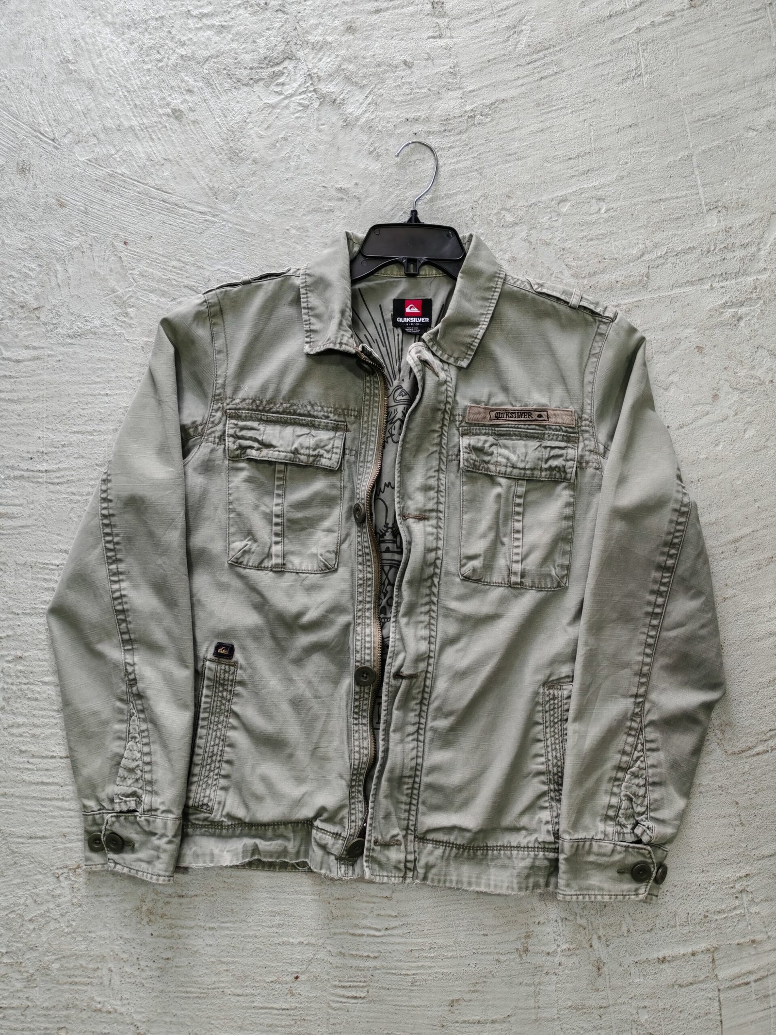 IMG_20260318_130824 CHAQUETA QUIKSILVER VERDE OLIVA TALLA M - Imagen 1