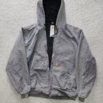 CHAQUETA CARHARTT ACTIVE JACKET GRIS TALLA L