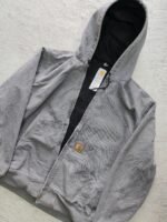 CHAQUETA CARHARTT ACTIVE JACKET GRIS TALLA L - Imagen 5