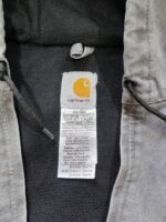 CHAQUETA CARHARTT ACTIVE JACKET GRIS TALLA L - Imagen 4