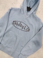 HOODIE VINTAGE SHADY LTD AZUL CLARO TALLA M - Imagen 4