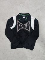 HOODIE ZIP TAPOUT NEGRO TALLA M