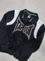 HOODIE ZIP TAPOUT NEGRO TALLA M - Imagen 3