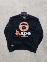 SUDADERA BAPE X LA DODGERS NEGRA TALLA M