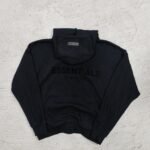 HOODIE ESSENTIALS FEAR OF GOD NEGRO TALLA L