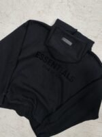 HOODIE ESSENTIALS FEAR OF GOD NEGRO TALLA L - Imagen 4