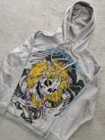 HOODIE ED HARDY BLONDED SKULL TALLA L - Imagen 4