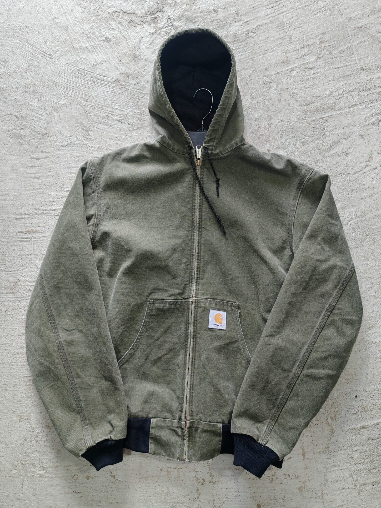 IMG_20260514_100236 JACKET CARHARTT VERDE OLIVO ACTIVE TALLA M - Imagen 1