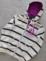 Sudadero Volcom Striped Zip-Up Talla M - Imagen 3